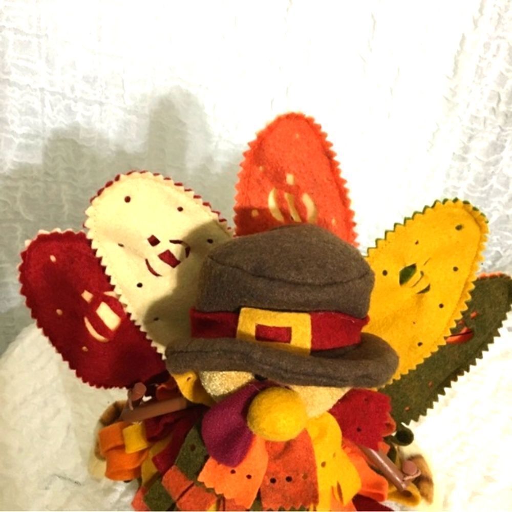 Thanksgiving Turkey Plush Fall Colors - Picture 4 of 8